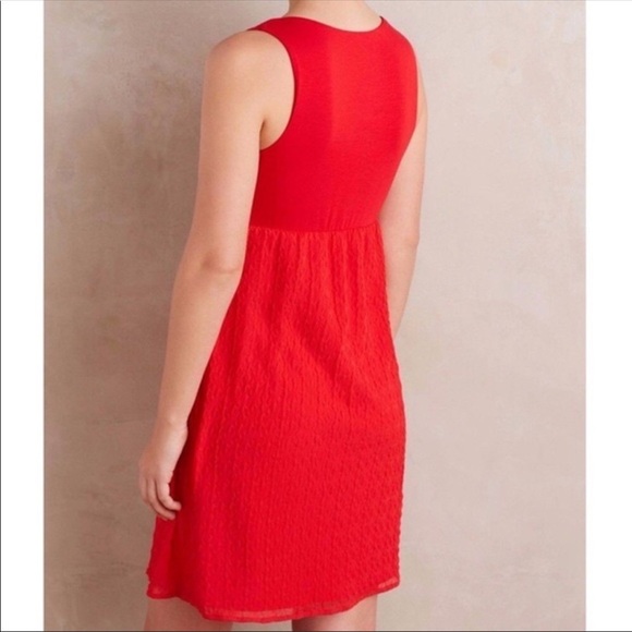 Anthropologie Amadi NWT Red Dress - Picture 4 of 9